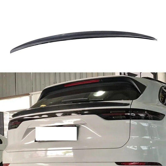 Rear trunk boiler lip carbon fiber for Porsche for Cayenne 2018 - 2022