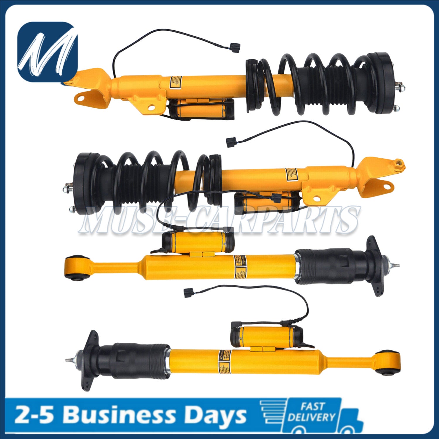 2-piece front shock absorber struts with magnetic ride for 2007-2015 for Audi R8 V8 4.2 FSI