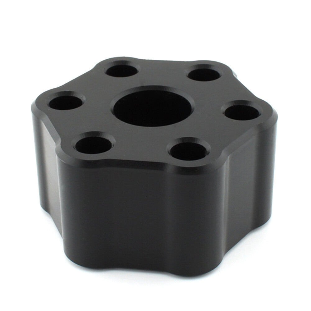 Black Solid Supercharger Coupler Isolator for Jaguar for Land Rover 3.0L 2013-17