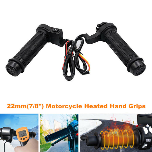 7/8 Motorcycle Heated Grippers Modified to Electric Heated Handle Protector Cover n