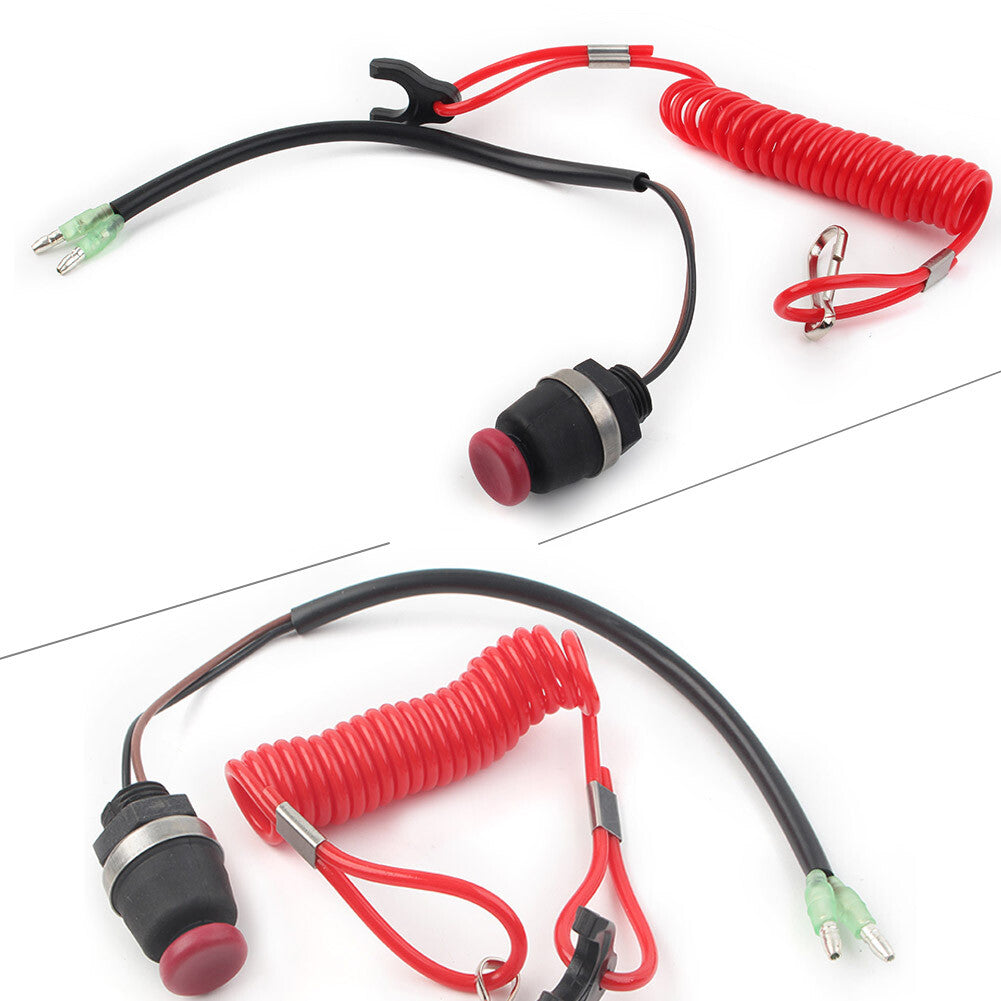 For Marine for Mercury Tohatsu Boat Outboard Engine Kill Switch Tether Cord Lanyard