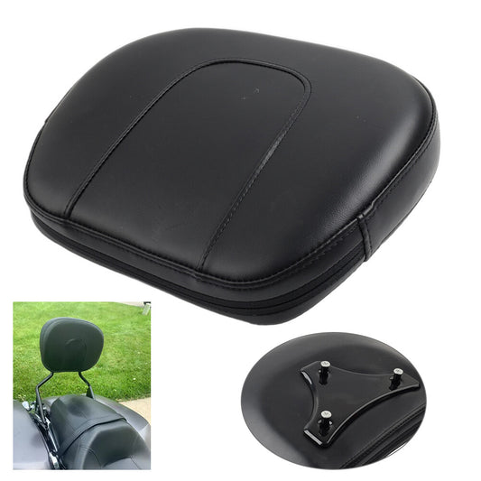Passenger Sissy Bar Backrest Pad Bracket fits for Harley Touring Electra Street Q