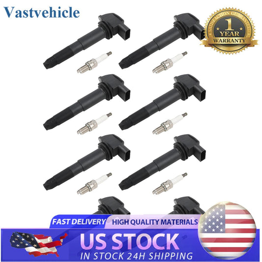 M12 Ignition Coils  Iridium Spark Plugs for Porsche for Cayenne 2003-2006 UF563