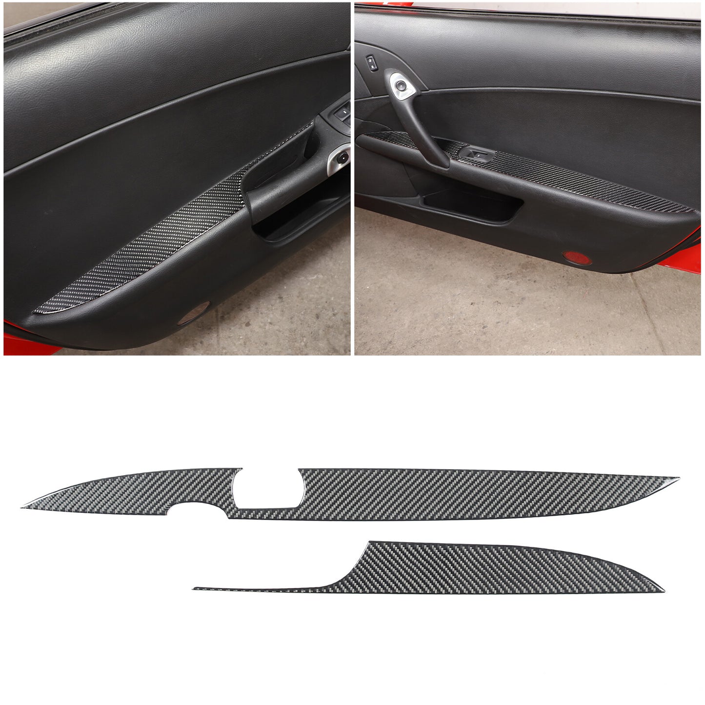 Door Window Switch Bezel Trim Panel Cover Replacement for Yaris 2012-2014- v
