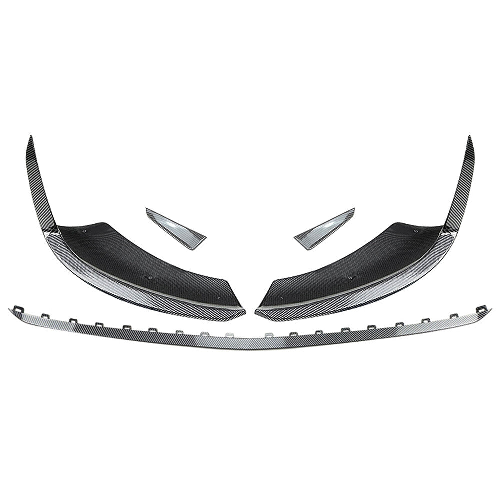 Front Bumper Lip Splitter Side Spoiler Body Kit Fit for Benz A Class W177 A180 2023+