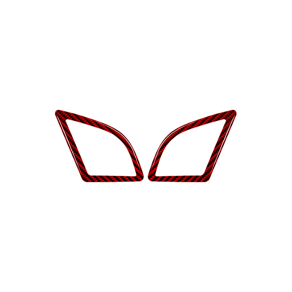 Red Carbon Fiber Inner Overhead Console Cover Trim for Hyundai Azera 2006-2011 v