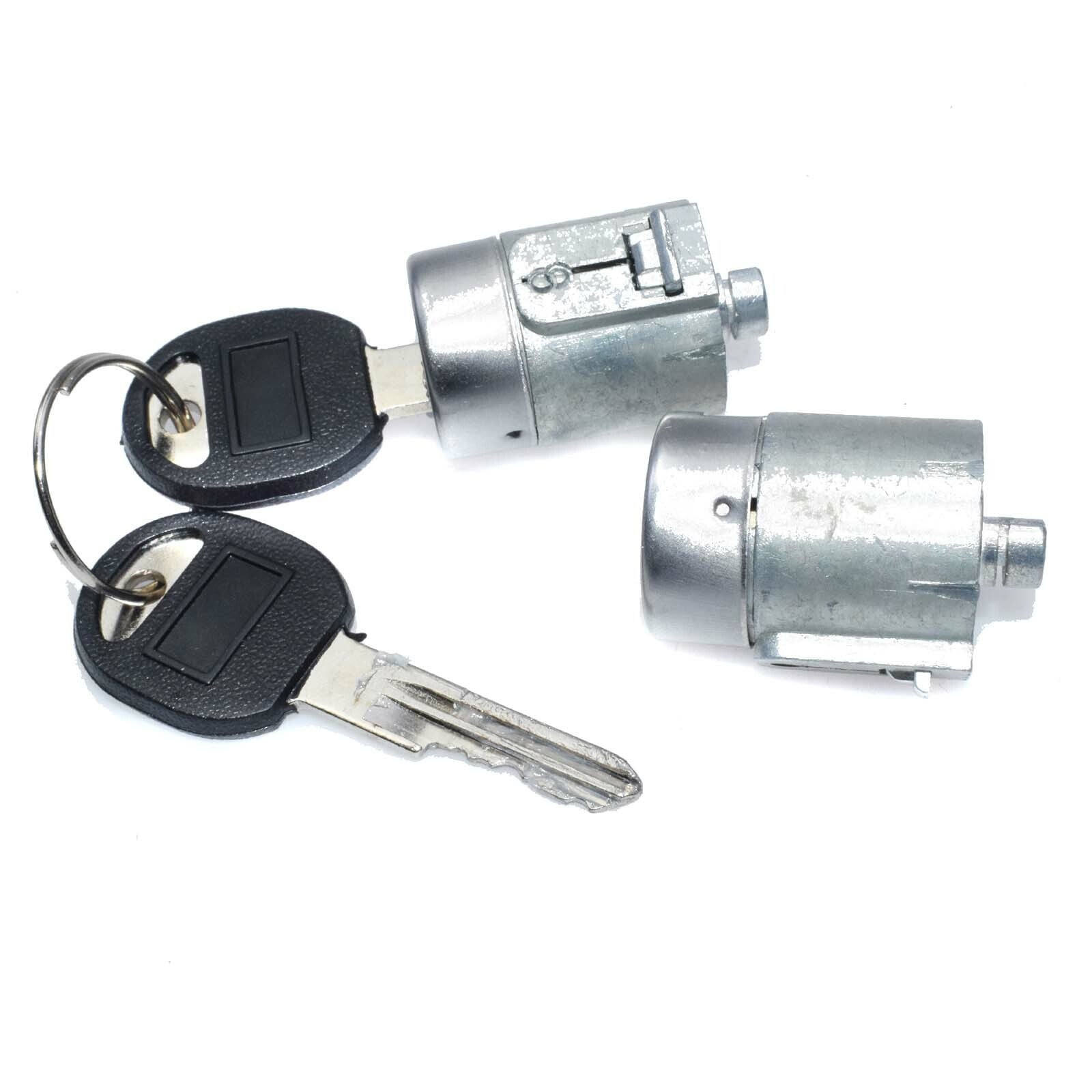 Front door lock cylinder kit (pair with key) for C1500 K1500 Tahoe for Yukon 12546858- n