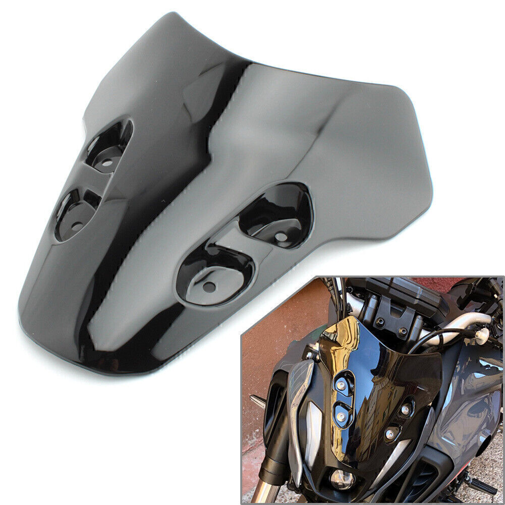 Windschutzscheibe Windschutzscheibe passend f¨¹r for Yamaha MT07 21-22 Schwarz