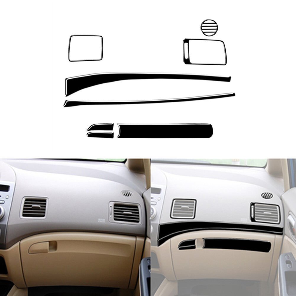 Red Carbon Fiber Below Climate Control Trim For Silverado for GMC for SIERRA 2014-2018 v