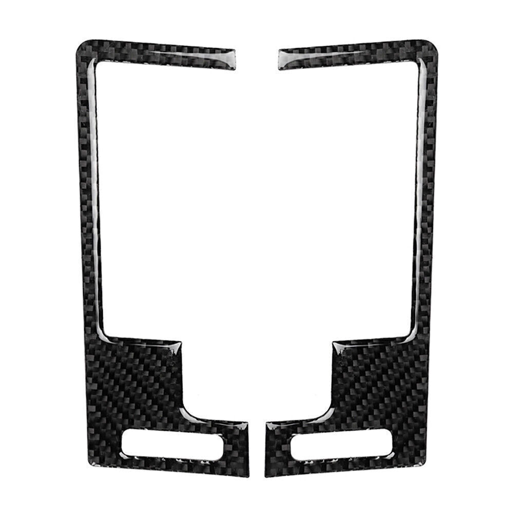 Carbon Fiber Inner Side AC Air Vent Outlet Cover Trim for Nissan 350z 2003-2009