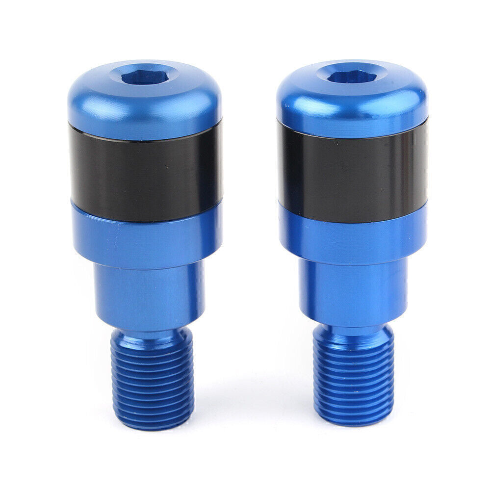 7/8¡± Motorcycle Handle Bar End Handgrip Plugs for Yamaha MT-07 MT-09 MT-10 Blue Q
