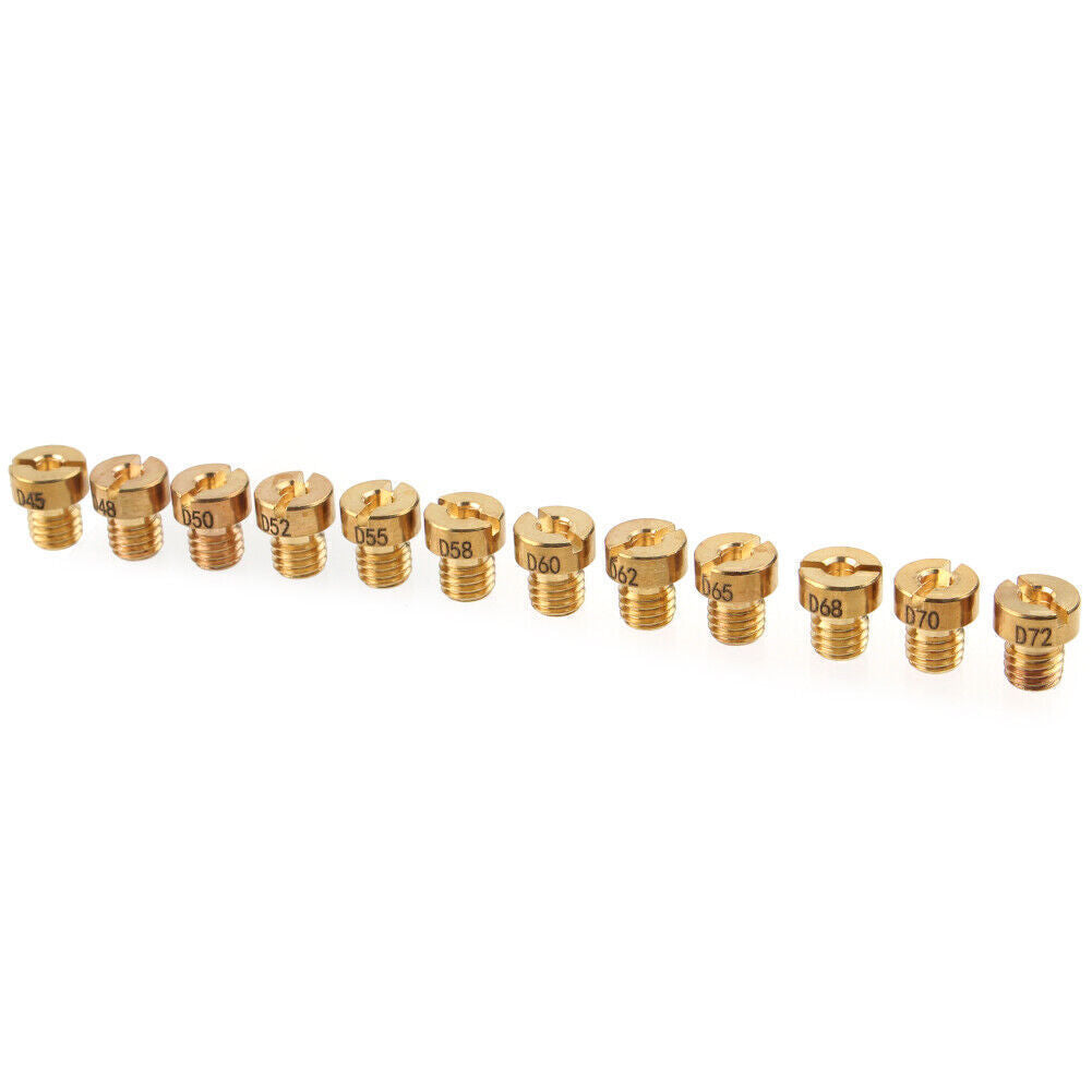 12x 5mm Replacement Carburetor Carb Main Jets Fit #45-#72 Fit Dellorto sha phbg Q