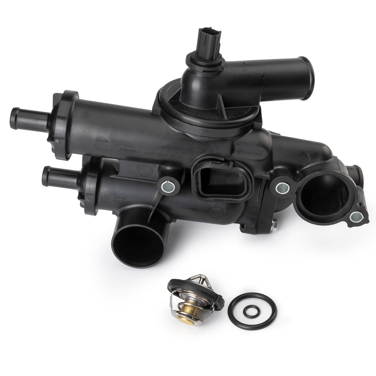 Engine Coolant Thermostat Housing Assembly FOR 2007-2011 for Dodge Caliber 2.0L 2.4L Q