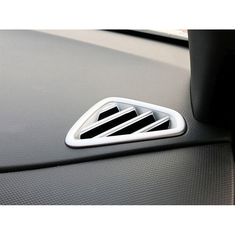 for Hyundai Kona 2018-2022 silver interior Dashboard Upper Air Outlet Vent Trim