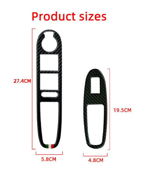 Car interior trim center control panel cover sticker decals suitable for R55 R56 R57