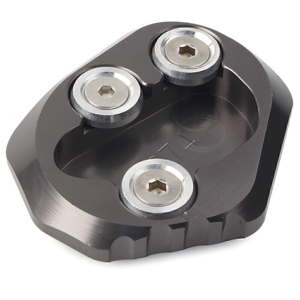 Kickstand Side Stand Plate Extension Pad for YAMAHA YZF-R6 2017-2018 Titanium Q