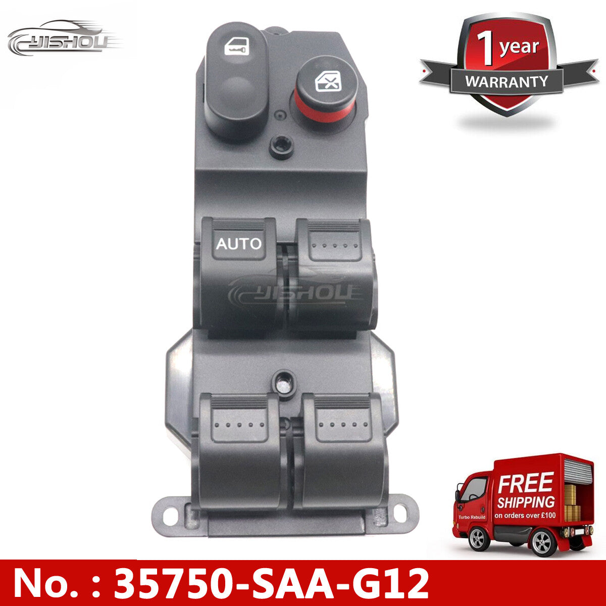 Power Window Master control switch 35750-SLN-A01 for Honda 2007-2008 35750SELP11