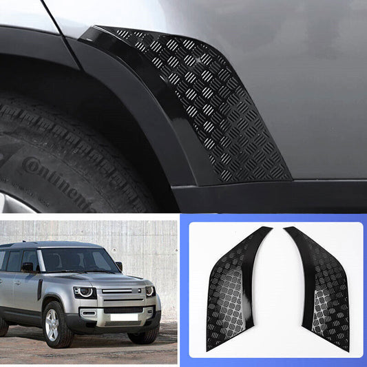 2P for Land Rover for Defender 2020-25 Black Rear Door Side Anti-Scratch Plate Trim