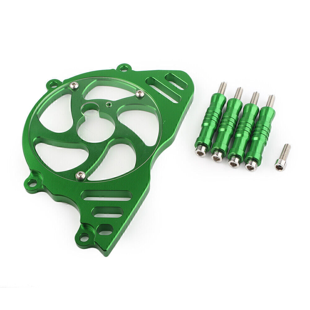 CNC Front Chain Sprocket Cover Protector for Kawasaki Z1000 2010-2017 2011 Green Q