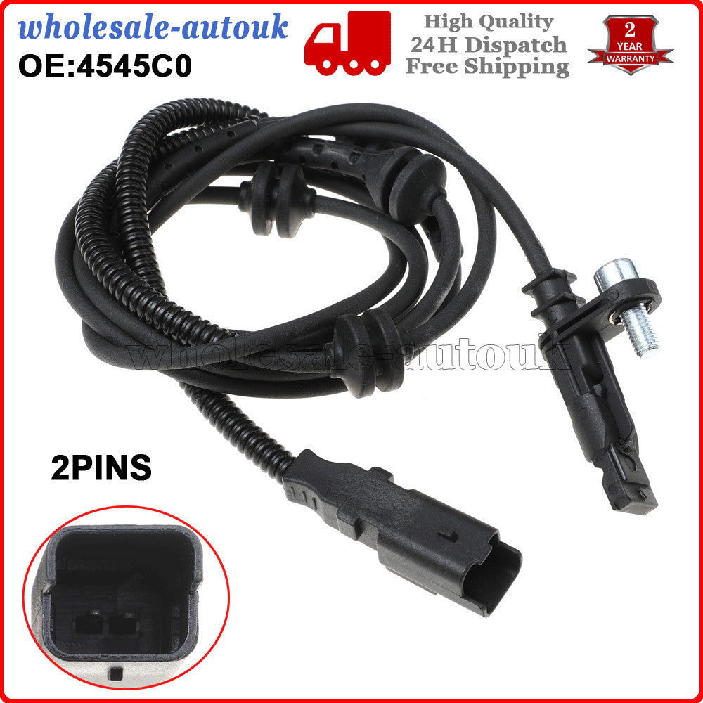 Rear ABS Wheel Speed Sensor for Citroen C6 05-14 for Peugeot 407 05-14 4545C0 Q