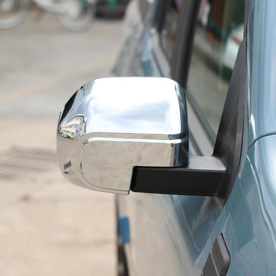 ABS Chrome Side Mirrors Rearview Trim Cover 2PCS Fit For 2022-2024 Maverick v