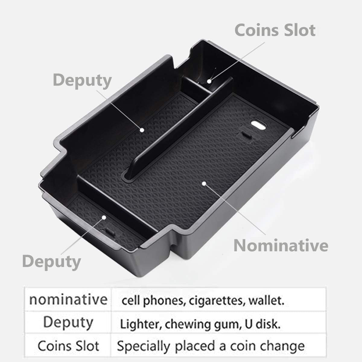Non-slip center console storage box/tray suitable for Blazer 2019-2024 n