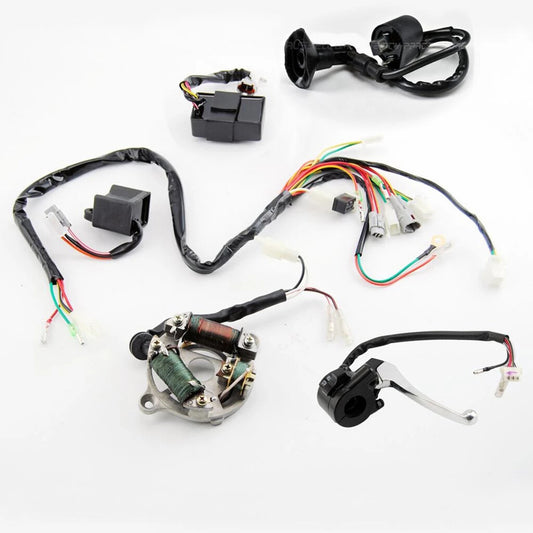 PW50 Wire Wiring Harness Loom Ignition Switch CDI Magneto Stator for Yamaha Pw50