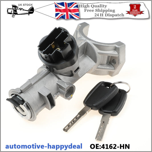 Ignition Barrel Lock Switch w/Keys for Peugeot Boxer for Citroen Relay for Fiat Ducato