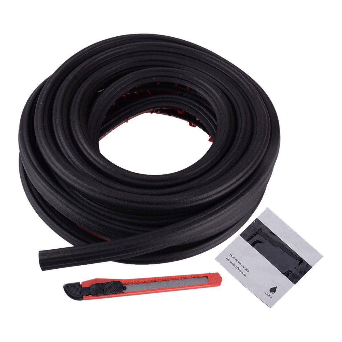 3-Layer Car Door Seal Strips Sound Insulation Weatherstrip Accessories Rubber 5M v