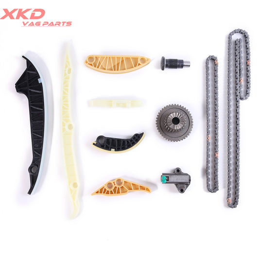 11* 1.8T 2.0T Timing Chain Tensioner Kit for VW for Golf for Audi for A4 for A5 for A6 Q3 Q5 CJE CNC Q