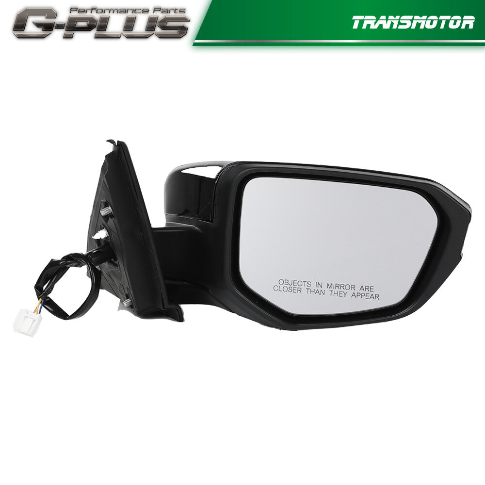 Fits 16-21 for Honda for Civic LX DX 3-pin Manual Folding Power Mirror Passenger Side - v