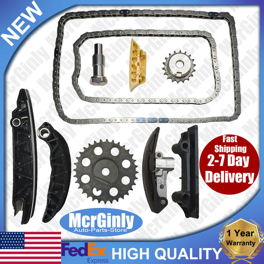 Timing chain kit for Audi Q7, for VW for Passat , CC, Touareg, Phaeton 3.6L engines - BHK BWS- n
