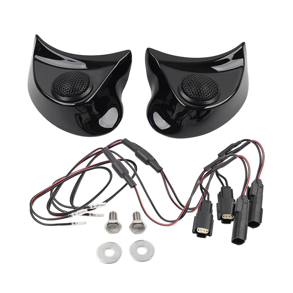 Pods Tweeter Speaker Kit for Harley Batwing Fairing Ultra Limited Low FLHTKL