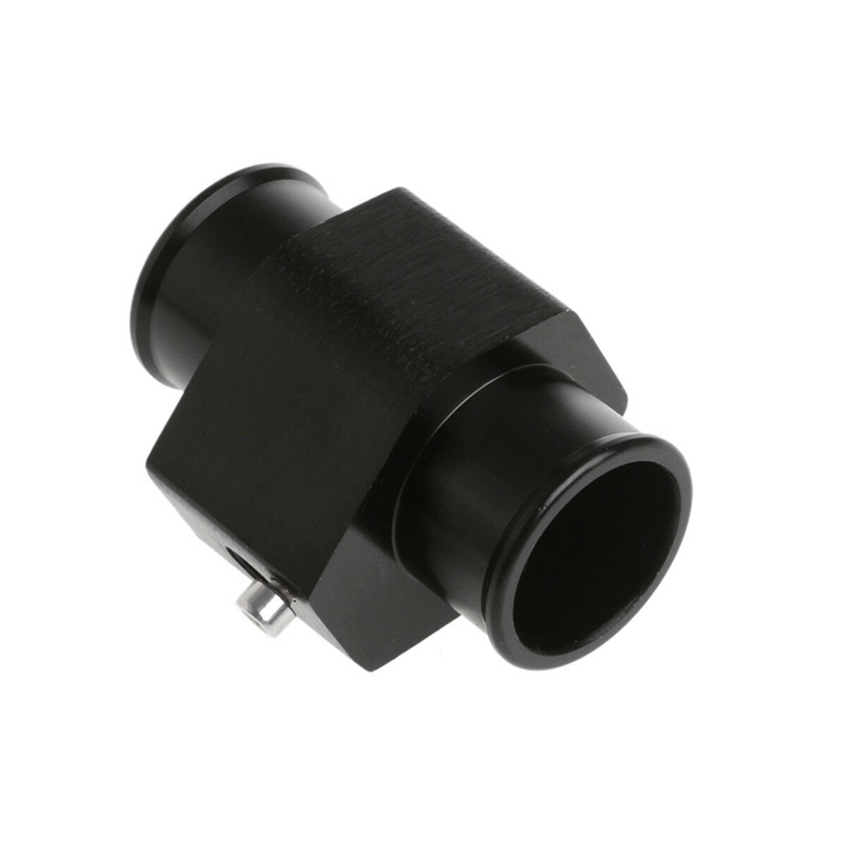 32MM Black Water Temp Temperature Gauge Radiator Hose Pipe Sensor Adaptor 1pcs