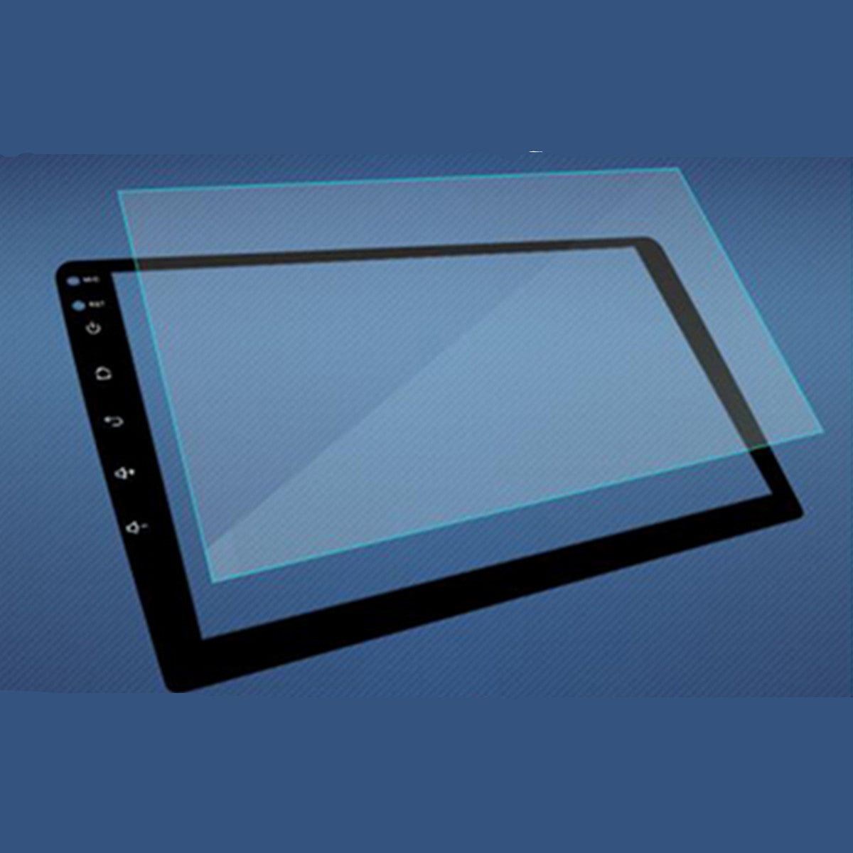 Tempered Glass Screen Protector Cover Film For 10.1 inch Car DVD Radio GPS Nav