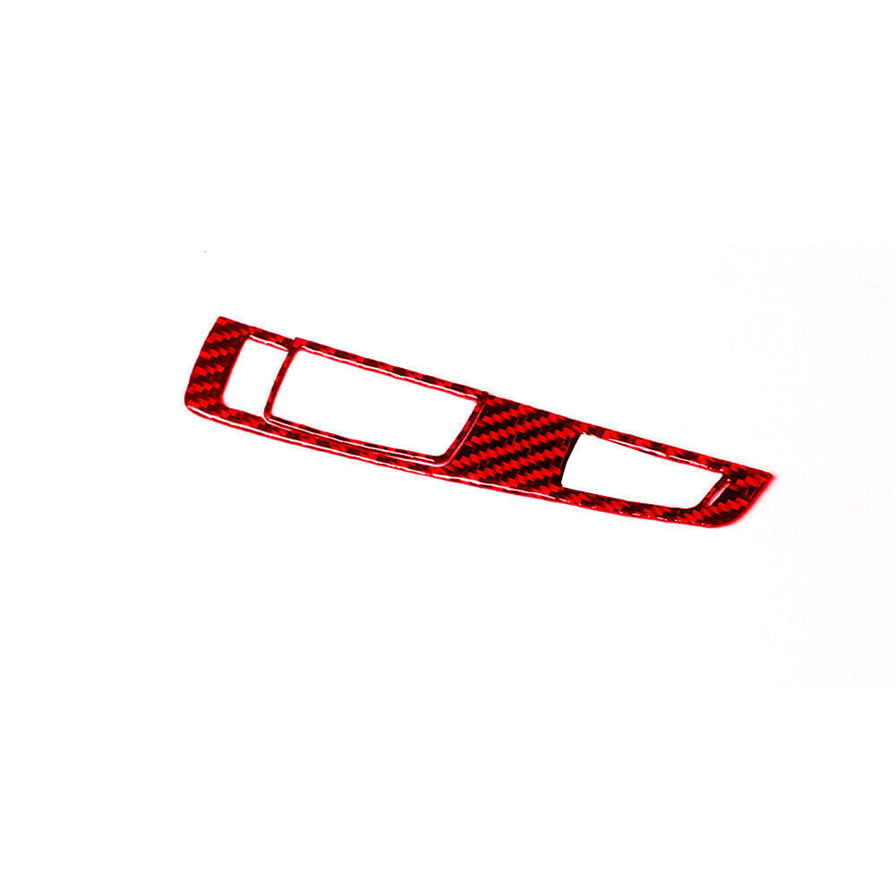 2X Carbon Fiber Front Door Pull Cover for Jeep for Wrangler JL 2018+ Gladiator 2020+ v