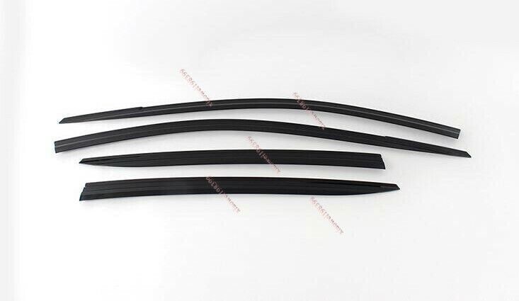for Hyundai Ioniq 2017-2021 Black Window Wind Visors Rain Guard Vent Deflectors