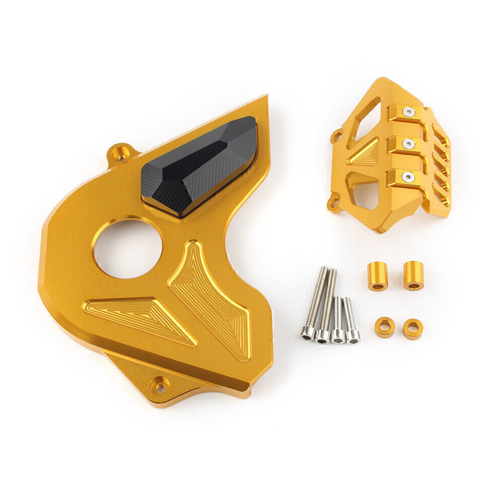 CNC Front Sprocket Chain Cover Guard Protector Fit for Honda CB650F 2014-2019 Gold Q