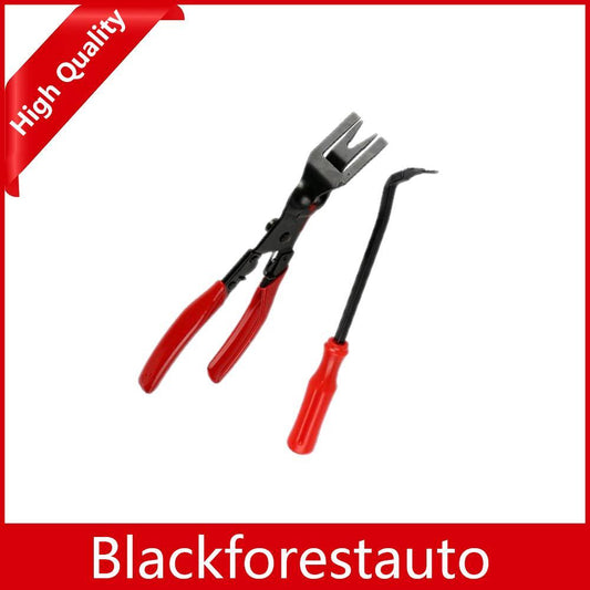Removal Pry Bar Tool Pliers Kit for Car Door Card Panel Trim Clips Universal