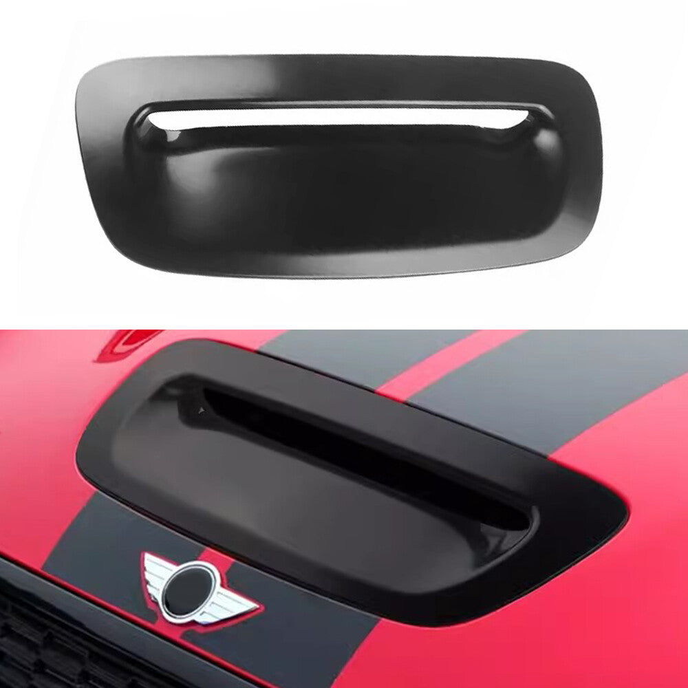 Bonnet Scoop Vent front grille, smooth finish, for Mini Cooper S R56 R57 2007 - 2013 vehicles. n