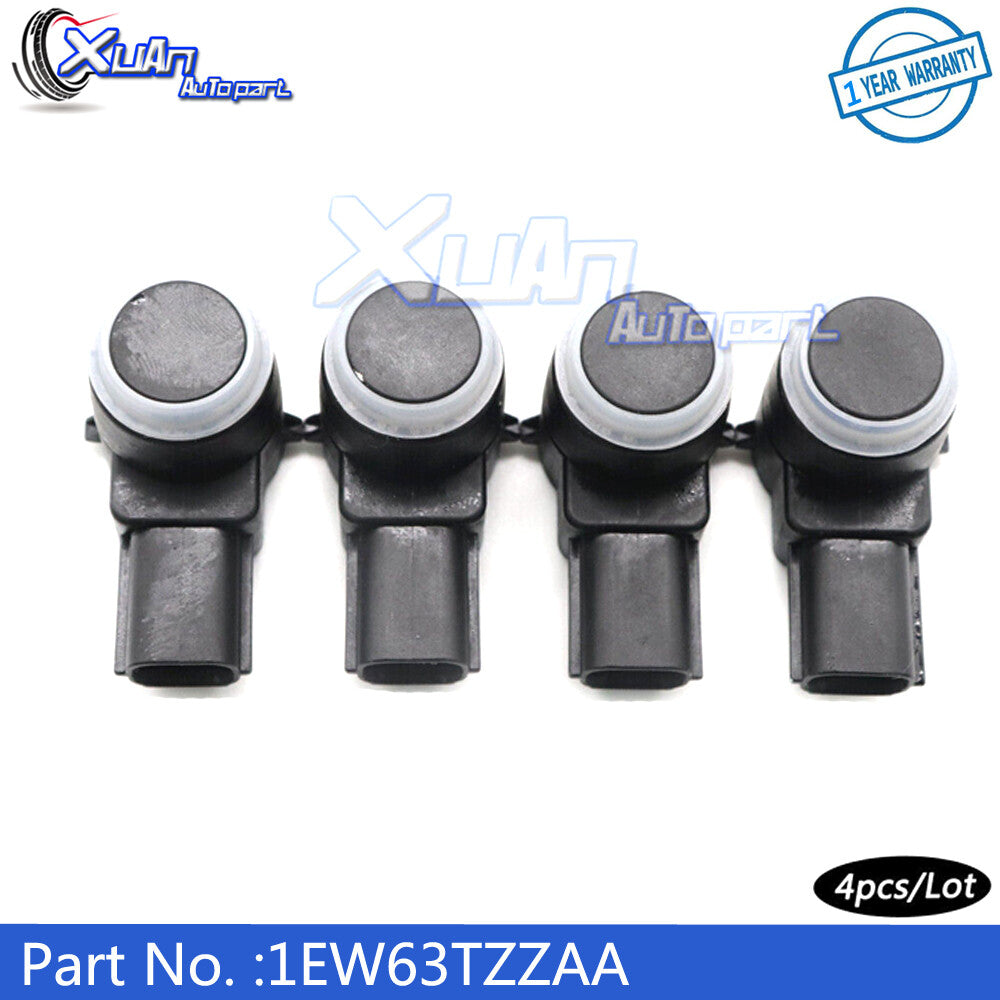 4-pack PDC Parking Assist Bumper Sensor 1EW63TZZAA for Dodge for Jeep for Chrysler 300- v