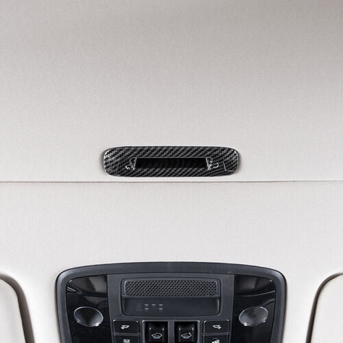 2X for Mazda 3 Axela 2019-2023 Carbon Fiber Side Rearview Door Mirror Cover Trim v