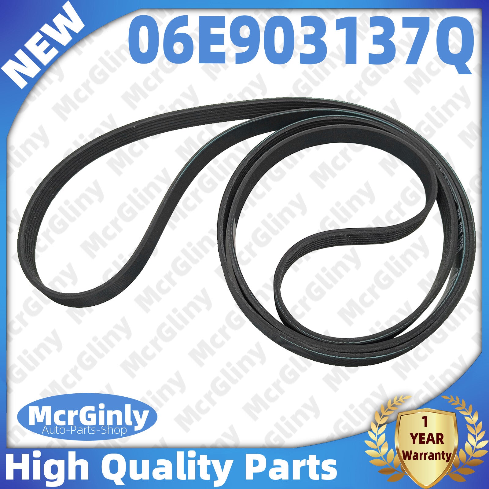 3.0T serpentine belt 6PK2450 06E903137Q suitable for Audi S4 S5 2010 2011 2012 CAKA CCBA- n