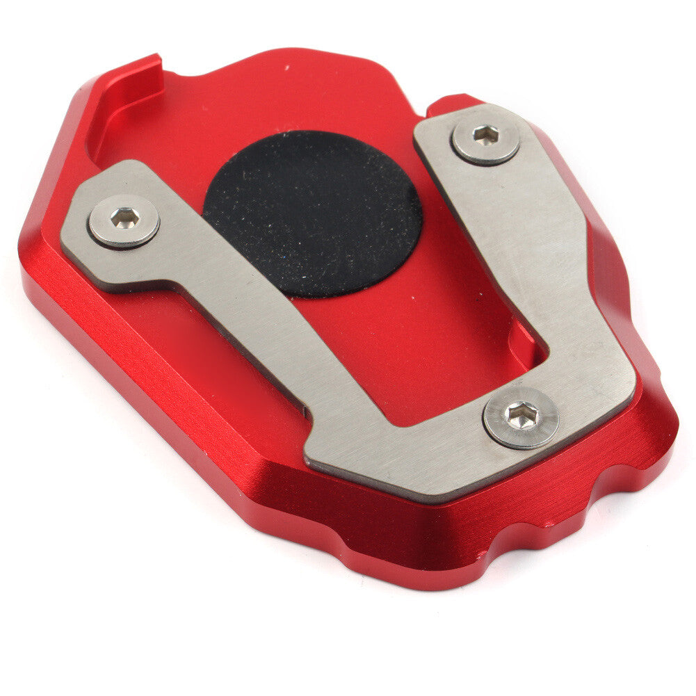 CNC Kickstand Verl?ngerungsplatte f¨¹r for Honda CRF1100L L4 Afrika Twin Schwarz Rot