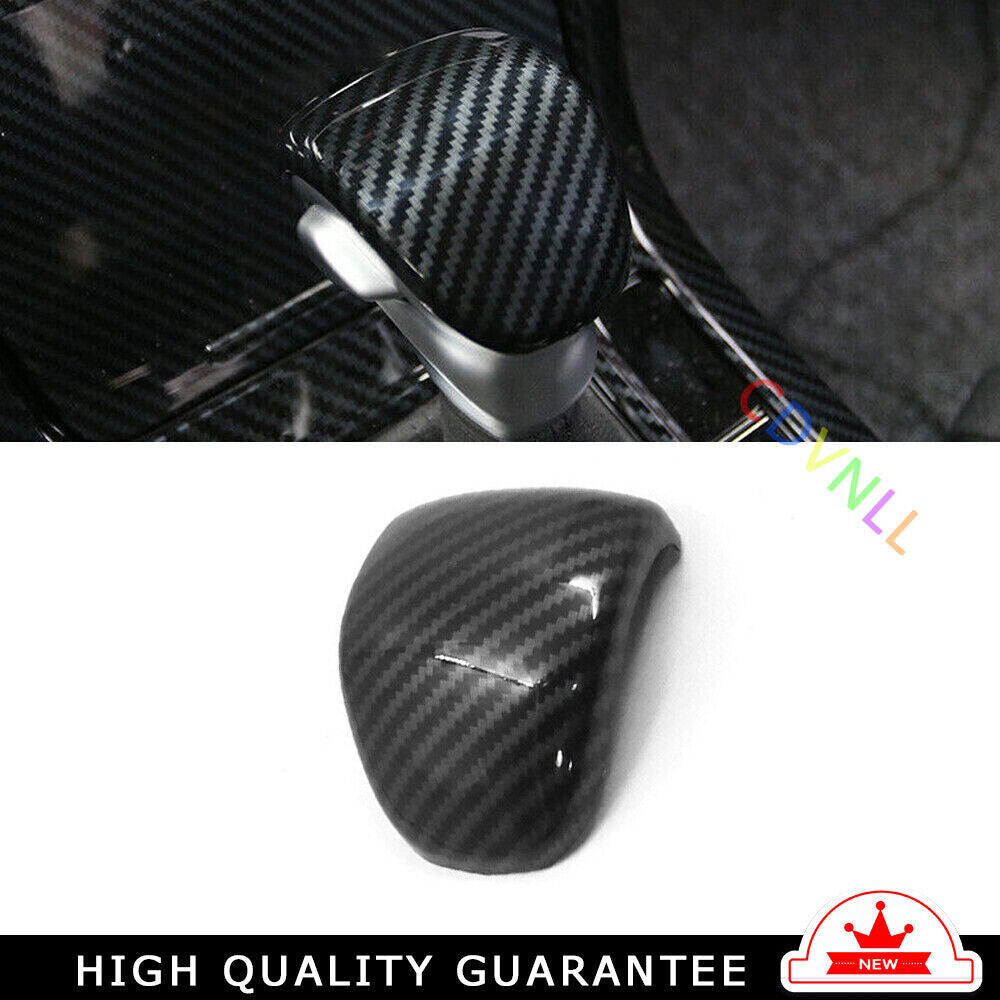 Inner Gear Shift Knob Head Cover Trim 1X for Kia K3 Forte 2019-2022 Carbon Fiber