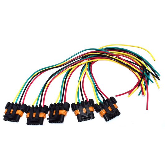 5-Piece Generator Plug Connector Wiring Harness 15306009 for General Motors for GMC for Chevrolet for Corvette Q