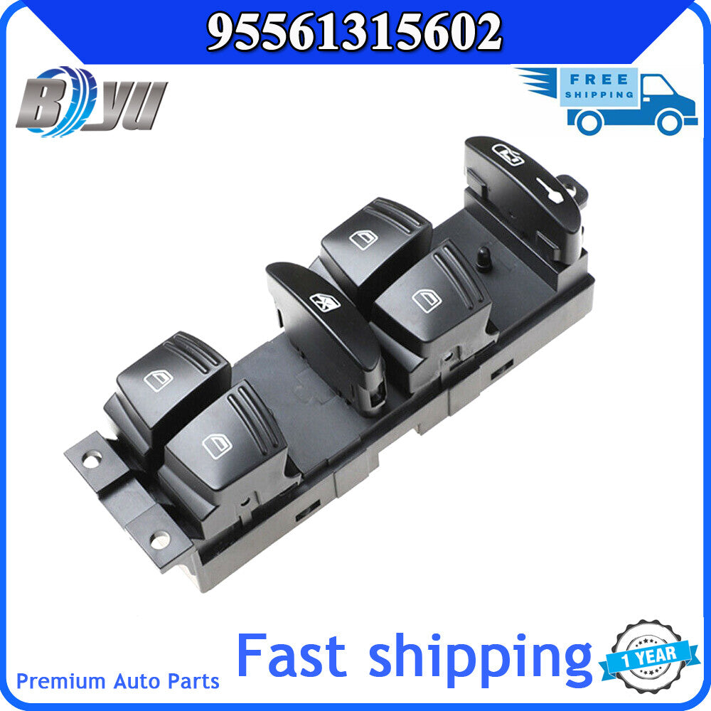 Brand new Black Master Power Window switch 95561315602 for Cayenne 2003 - 2010 - v