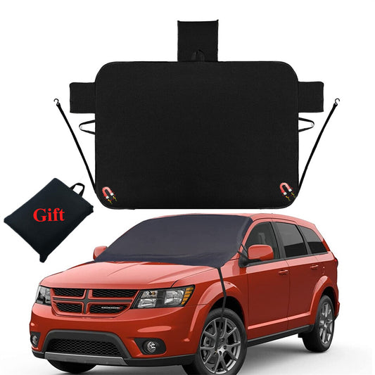 Magnetic windshield snow cover, dust, ice, and sunshade protection film for Dodge cars - n