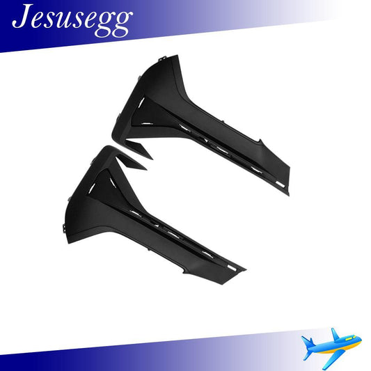 2X For F49 X1 2020-2022 Bumper Grille Molding Trim Cover Black Front Left+Right Q