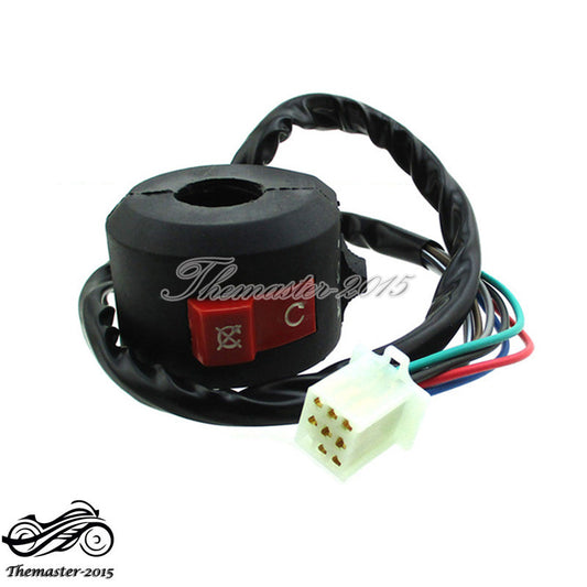 8 Wire ATV Kill Light Start Switch Chinese 50cc 70cc 90cc 110cc Kazuma ATV Quad Q